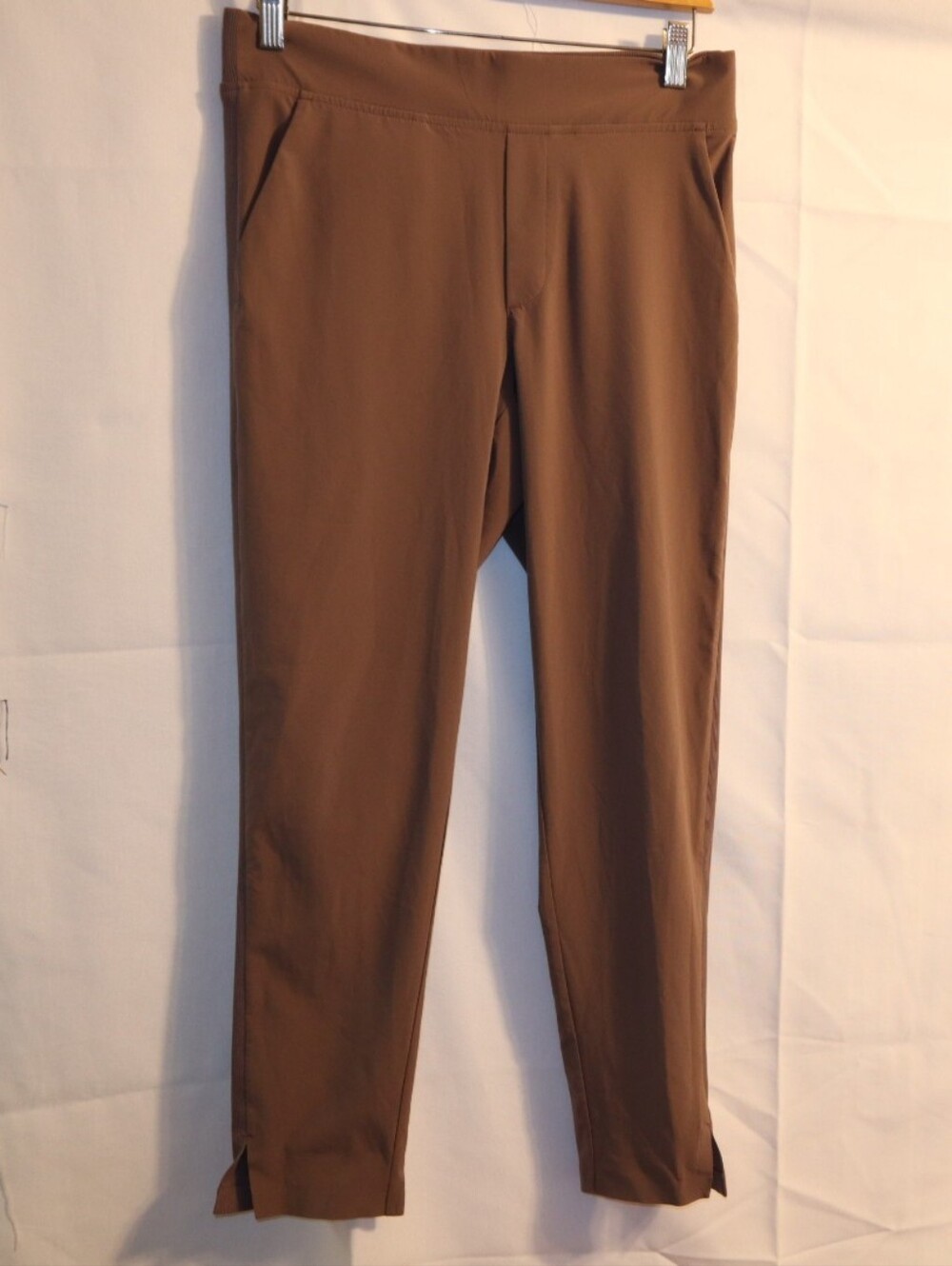 Brooklyn Ankle Pant Wrinkle-resistant, stretch fabric Brown Size 4 - Picture 5 of 12